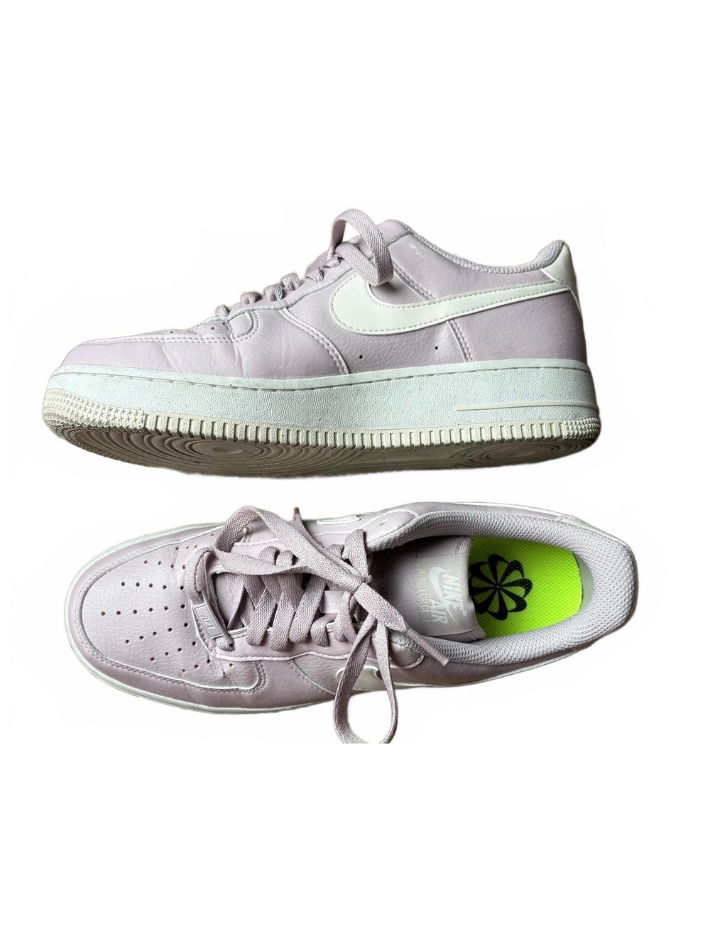 STUNNING Nike Air Force 1 ‘07 Next Nature Platinum Violet Size 9